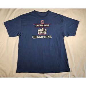 Chicago Cubs World Series Champions Tee - Size 2XL - Excellent Condition